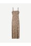 Allbucks Bersh Ka Strappy Midi Leopard Dress Abbrs3782 - 5