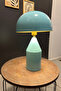 Toms Blue Table Lamp Modern Decorative Metal Design Stylish Lighting - 4
