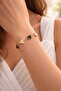 Stylishly Designed Butterfly Black and White Color Bracelet - 3