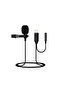ميكروفون GL141 Lightning Lavalier مزود بواجهة سماعة رأس ومشبك سهل الاستخدام