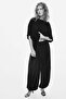 Cape-detail jersey top - 2