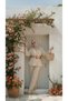 Women's Beige Linen Muslin Palazzo Pants Wide Leg, Does Not Show under Clothes, Suitable for Wearing with Hijab - 8