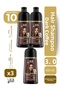 Dark Brown Hair Pigment Shampoo 3.0 |   300 ml X 3 Pieces & Contains Vitamins