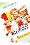 Yellow-Red Theme Cupcake Topper - Yellow-Red Muffin Topper - 4