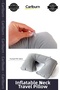 # Pillow Long Journey Comfort Neck Nape Support Airplane Bus Car Train Neck Inflatable Travel Pillow - 4