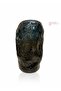 Handmade Glass Vase 22 cm – Heavy Smoked Decorative Design Object - 3
