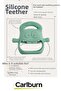 Bpa-Free Soft Teething Period Anti-Scratching Fun Safe Baby Silicone Teether - 2