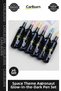 # Pencil Special Production High Quality 6 Colors Bright Space Themed Study Astronaut Highlighter Pen Set - 4