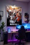Gta 5 – Anime Movie Character Themed Quality Fabric, Room Decor Tapestry Wall Carpet - 2