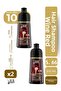Wine Red Hair Pigment Shampoo 5.66 |   300 ml X 2 Pieces & Contains Vitamins
