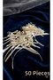 Cream 6 mm Ready-Made Bow Birthday Decoration, Cake Decoration, Wall Background Decoration