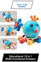 Cute Octopus Multifunctional Montessori Baby Toy - 10 in 1 Octopus with Healthy Teether - 2