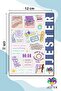 Motivational 5-Pack Stickers, Decals, Diary, Agenda, Planner, Bullet, Journal, Scrapbook - 6