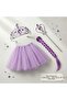 Kuromi̇ Led'Li Tutu Skirt Crown & Hair & Wand Costume Set |   Party Costume - 3