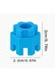 250 Piece Wheel Building Blocks Set'Box Kutu' - 4