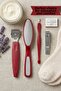 6-Piece Professional Foot and Nail Care Set Heel File with Container - 4