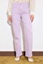 Limited Edition Lila Yüksek Bel Orta Esnek Düz Paça Straight Jeans TWOSS26JE00241 - 4