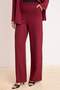 Bordo Kimono Pantolon Alt Üst Takım TCTSS26US00038 - 3