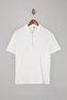 Ekru Regular Polo Yaka Dokulu Polo Yaka T-shirt TMNSS26PO00019 - 4
