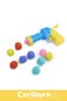 Special Production Pet Pistol Movable 30 Plush Bulk Ball Shooting Interactive Cat Toy Set - 3