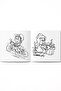 Educational Coloring Book - Our Lives - 2