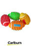Special Production Durable Pet Effective Prickly Sound Dog Teeth Scratching Cleaning Ball - 3