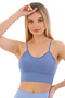 Special Production Breast Recovery Anti-Sagging Sports Casual Thin Rope Strap Padded Corded Crop Bustier - 5