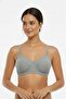Promotion Price Gray Thin Sponge Supportless Women's Bra Without Underwire - 5
