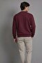 Men's Chicago Teddy Bear Print Burgundy Sweatshirt - 6