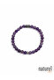 Original Amethyst 6mm Natural Stone Bracelet - 4