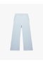Viskose-Pyjamahose mit elastischem Bund und Taschen - 2