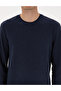 Navy Blue Regular Fit Sweatshirt 50313944-Vr033 - 6