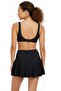 Women's Gathering Bustier Shorts Skirted Bikini Set - 2