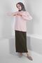ELASTIC BELI STRAIGHT CUT SKIRT 60400 - 2