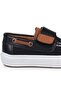 Suede Single Velcro 27- Casual Shoes - Navy Blue - 3