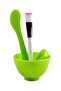 6 In 1 DIY Facial Mask Mixing Bowl Set Green - 2