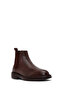 Men's Brown Leather Chelsea Boots 25Wfd6858Ft - 8