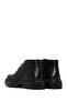 Men's Black Lace-Up Thick Soled Leather Casual Boots 25Wfd675722 - 6