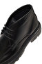 Men's Black Lace-Up Thick Soled Leather Casual Boots 25Wfd675722 - 7