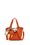 Women's Orange Long Strap Mini Shoulder Bag 25Wbd2744Ft