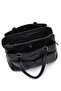 Women's Black Long Strap Shoulder Bag 25Abd251318 - 6