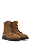Women's Tan Zippered Thick Soled Suede Leather Boots 25Wfd188110 - 2