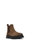Men's Tan Nubuck Leather Chelsea Boots 25Wfd7603V3 - 8