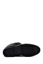 Women's Black Leather Boots 25Wfd187918 - 5