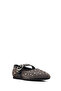 Women's Anthracite Buckle Suede Leather Ballerinas 25Afd270810 - 7