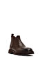 Men's Brown Leather Chelsea Boots 25Wfd724118 - 8