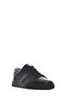 Men's Black Lace-Up Leather Sneaker 25Sfd 674618 - 6
