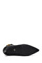 Women's Black Zippered Thin Heeled Boots 25Afe480818 - 6