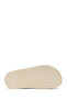 Women's Cream Banded Thick Sole Suede Genuine Genuine Leather Sandals 25Sfd405510 - 4