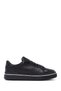 Men's Black Lace-Up Genuine Leather Sneaker, Winter Sports Shoes 25Wfd654618